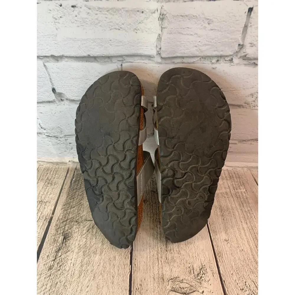 BIRKENSTOCK Women’s Mayari Silver Sandals / Size: 5-5.5 / EUR 36